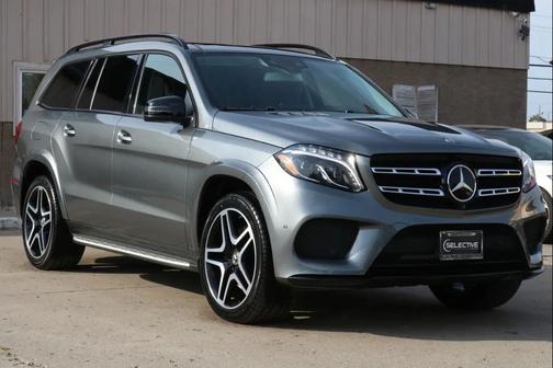 Gray 2018 Mercedes-Benz GLS 550 Base 4MATIC