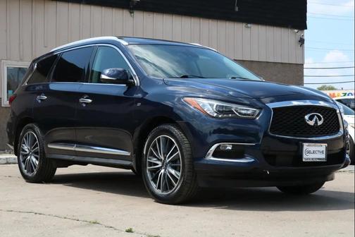 Blue 2020 INFINITI QX60 Luxe