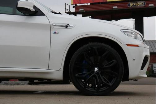 White 2013 BMW X6 M M