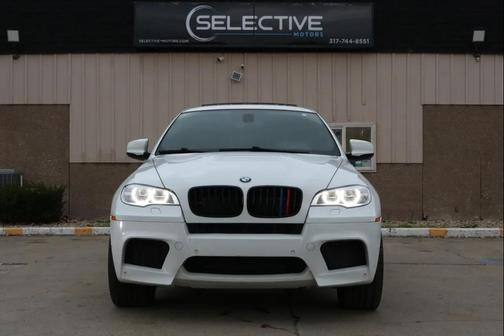 White 2013 BMW X6 M M