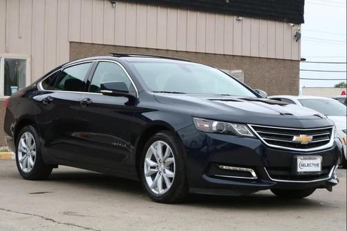 Blue 2019 Chevrolet Impala 1LT