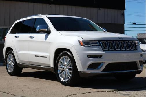 White 2018 Jeep Grand Cherokee Summit