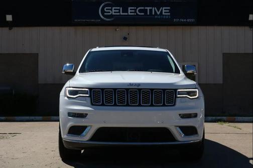 White 2018 Jeep Grand Cherokee Summit