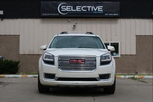 White 2015 GMC Acadia Denali
