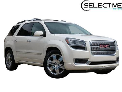 White 2015 GMC Acadia Denali