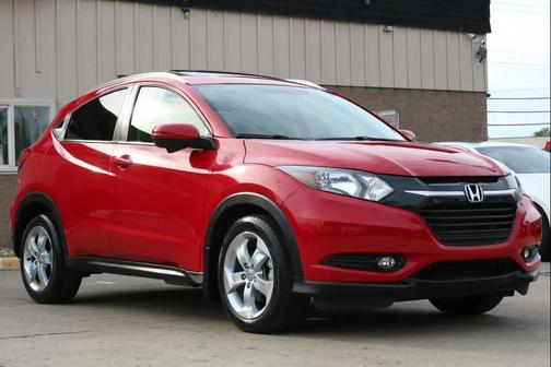 Red 2016 Honda HR-V EX-L w/Navigation