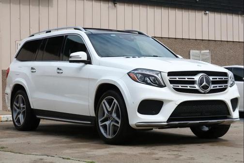 White 2017 Mercedes-Benz GLS 550 Base 4MATIC