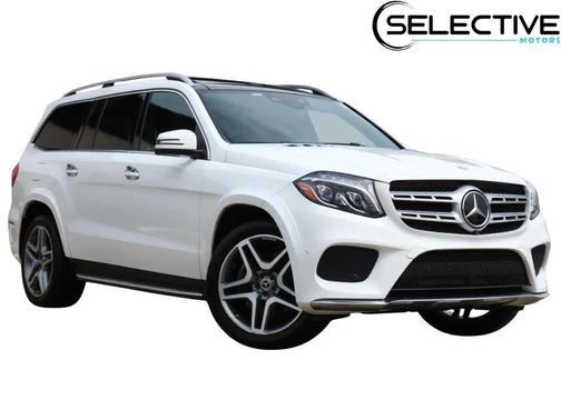 White 2017 Mercedes-Benz GLS 550 Base 4MATIC