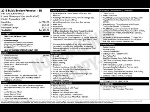 2015 Buick Enclave Premium