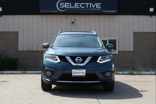 Blue 2014 Nissan Rogue SL