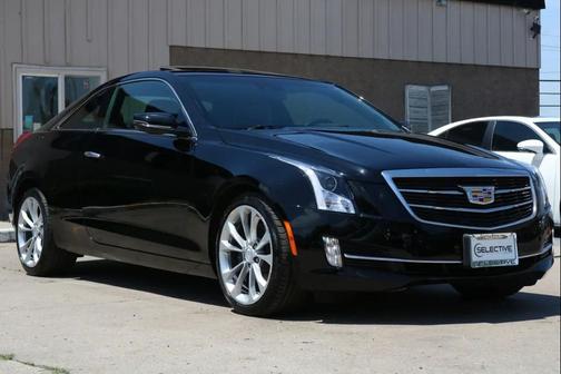 Black 2015 Cadillac ATS 2.0L Turbo Luxury
