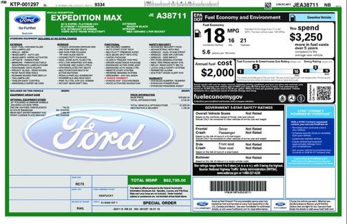 2018 Ford Expedition Max Platinum