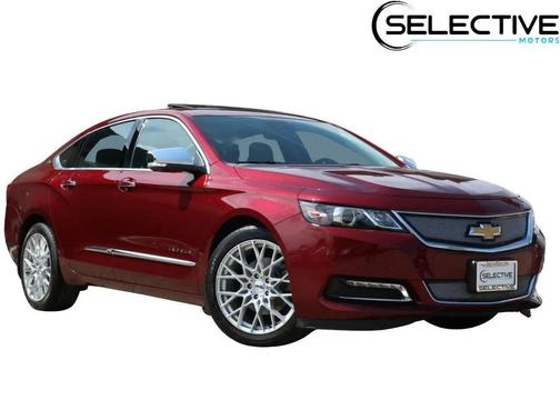 Red 2017 Chevrolet Impala Premier 2LZ