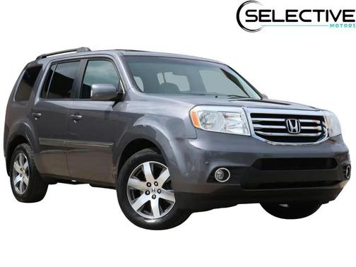 Gray 2014 Honda Pilot Touring