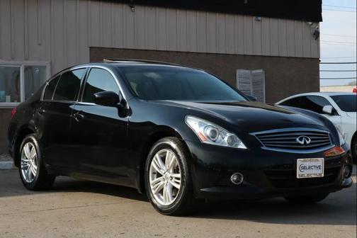 Black 2012 INFINITI G37x Base