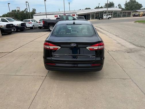 Agate Black 2020 Ford Fusion S 4dr Sedan