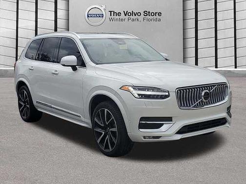 Crystal White 2024 Volvo XC90 Plus