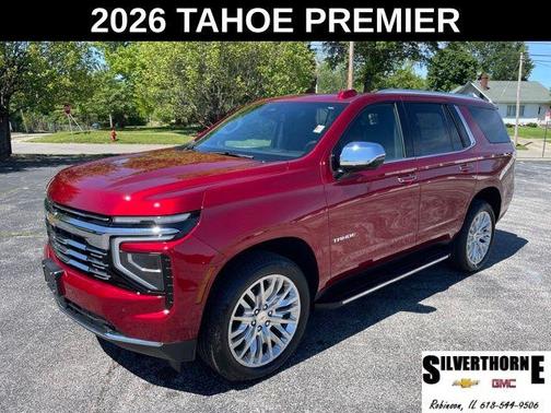 Radiant Red 2026 Chevrolet Tahoe Premier