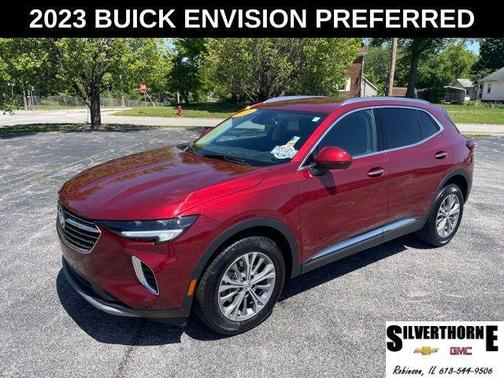 Cinnabar Metallic 2023 Buick Envision Preferred