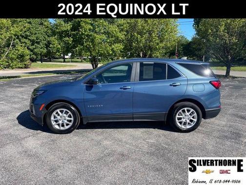 Lakeshore Blue Metallic 2024 Chevrolet Equinox LT