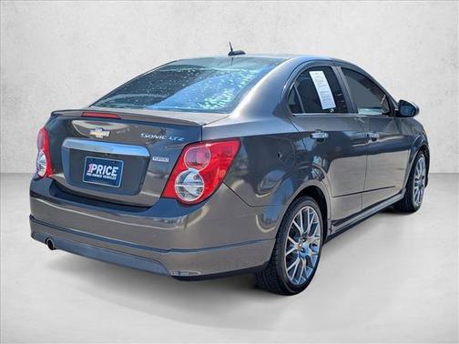 Ashen Gray Metallic 2015 Chevrolet Sonic LTZ