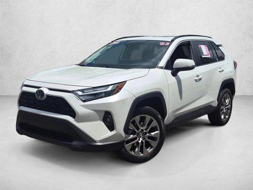 Wind Chill Pearl 2023 Toyota RAV4 XLE Premium