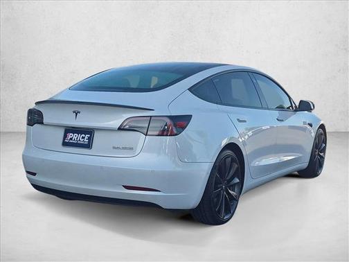 Pearl White Multi-Coat 2020 Tesla Model 3 Performance
