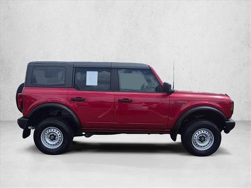Rapid Red Metallic Tinted Clearcoat 2021 Ford Bronco Base