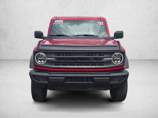 Rapid Red Metallic Tinted Clearcoat 2021 Ford Bronco Base