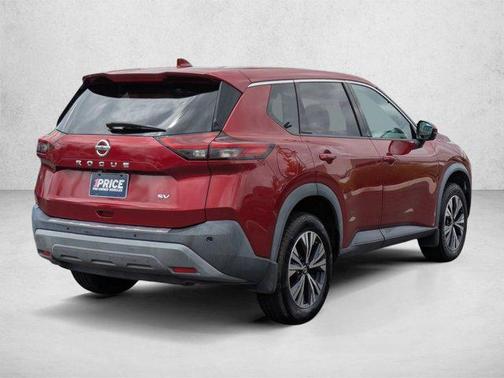 Scarlet Ember Tintcoat 2021 Nissan Rogue SV
