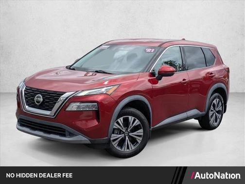 Scarlet Ember Tintcoat 2021 Nissan Rogue SV