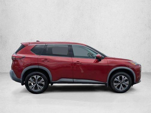 Scarlet Ember Tintcoat 2021 Nissan Rogue SV