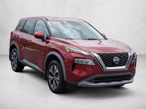 Scarlet Ember Tintcoat 2021 Nissan Rogue SV