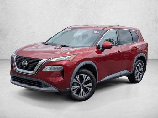 Scarlet Ember Tintcoat 2021 Nissan Rogue SV