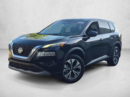 Super Black 2021 Nissan Rogue SV