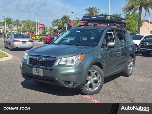 Jasmine Green Metallic 2015 Subaru Forester 2.5i Touring