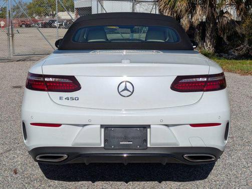 Moonlight White 2023 Mercedes-Benz E-Class E 450