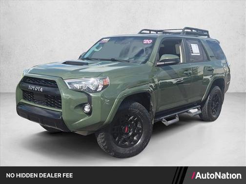 Army Green 2020 Toyota 4Runner TRD Pro