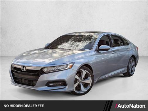 Lunar Silver Metallic 2019 Honda Accord Touring 2.0T