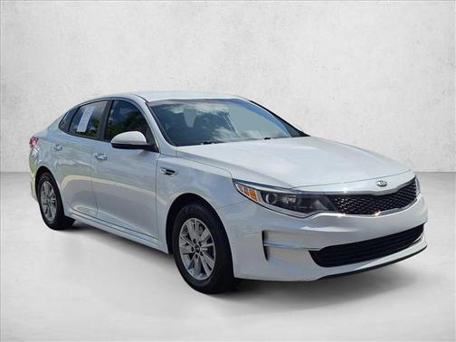 Snow White Pearl 2018 Kia Optima LX