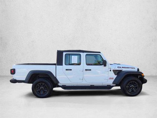 Bright White Clearcoat 2021 Jeep Gladiator Sport