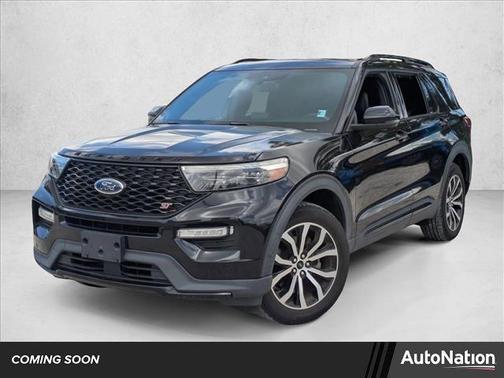 Agate Black Metallic 2020 Ford Explorer ST