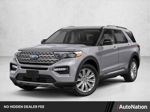 Star White Metallic Tri-Coat 2021 Ford Explorer XLT
