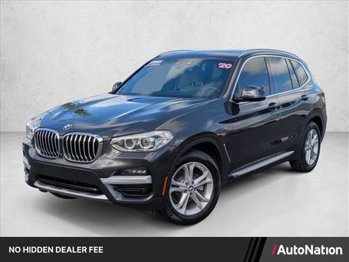 Dark Graphite Metallic 2020 BMW X3 sDrive30i