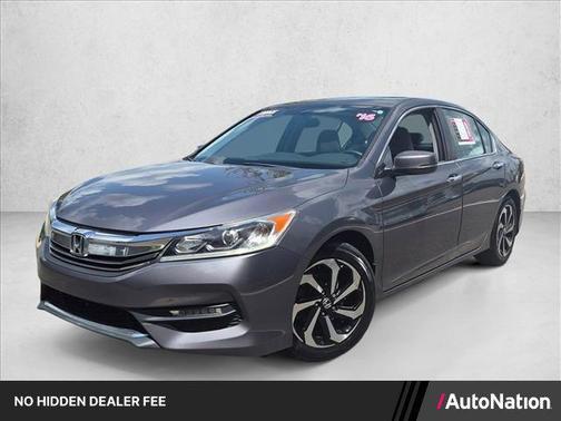 Modern Steel Metallic 2016 Honda Accord EX