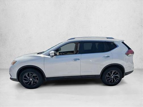 Pearl White 2015 Nissan Rogue SL
