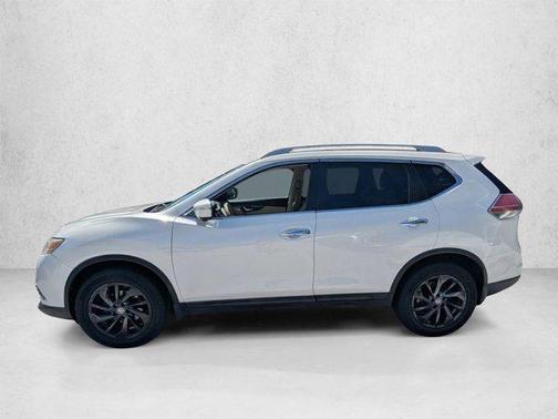 Pearl White 2015 Nissan Rogue SL