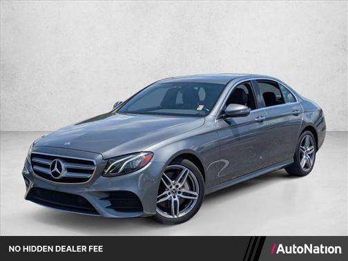 Gray 2017 Mercedes-Benz E-Class 4MATIC