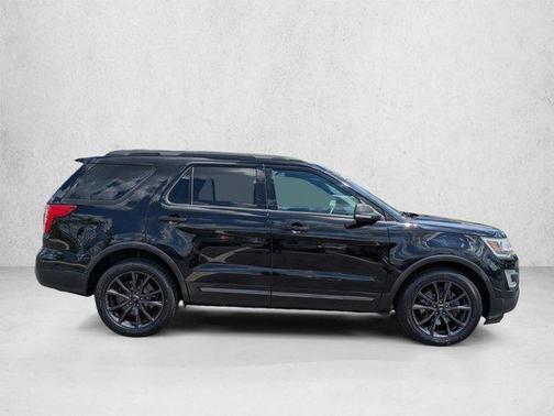 Shadow Black 2017 Ford Explorer XLT
