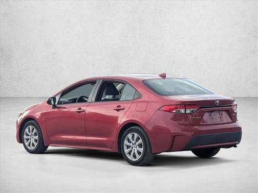 Barcelona Red Metallic 2020 Toyota Corolla LE